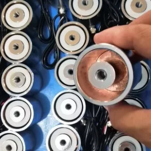 5W 10W Small Powerful Holding Type DC 12V 24V Cylinder Micro Mini Electromagnet