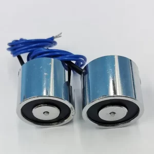DC 12V 24V 220V Electro Permanent Electric Micro Mini Round Solenoid Electromagnet