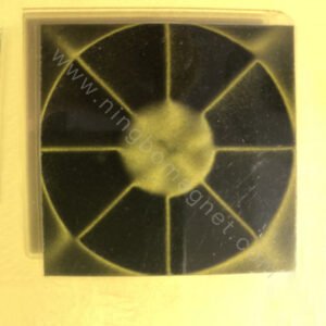 Customized Size Ferrite Magnet with Multi-Pole, Used For Motor