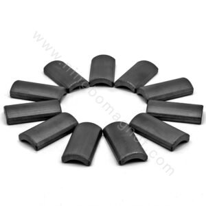Permanent Sintered Hard Ferrite Arc Magnet For Motor