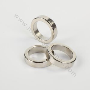Customzied Permanent Strong Neodymium Magnet Ring With Nicuni Plating