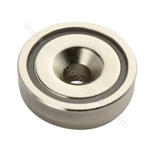 NdFeB Magnet Type A Magnetic Pot With Nickel Coating