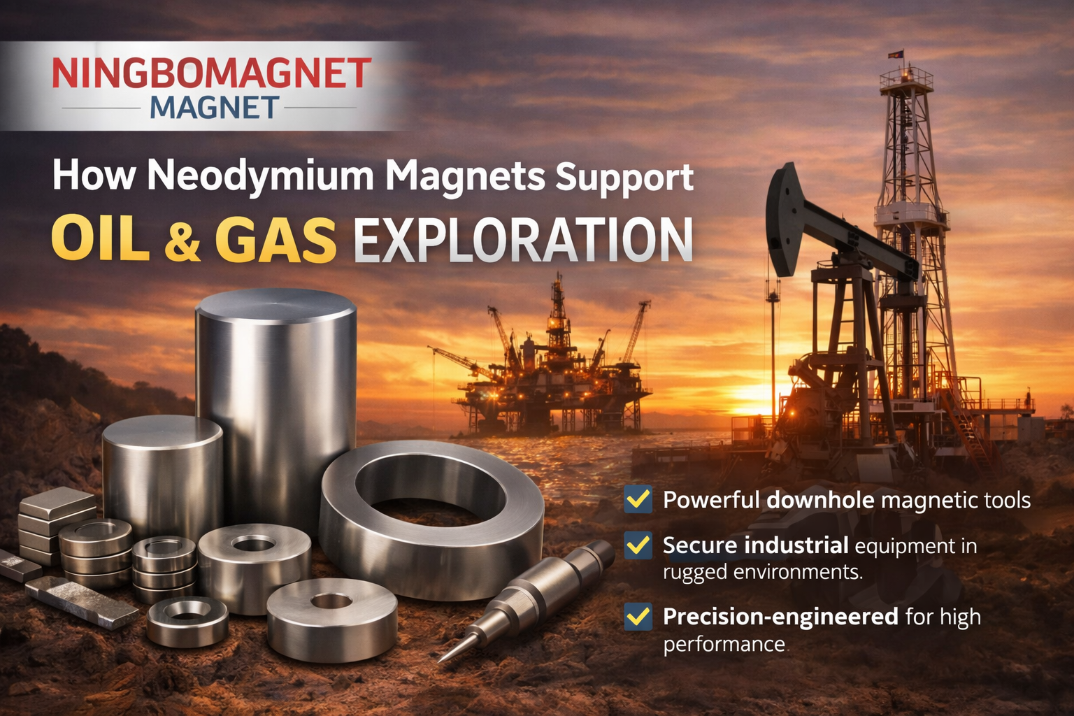 How Neodymium Magnets Aid Oil and Gas Exploration?