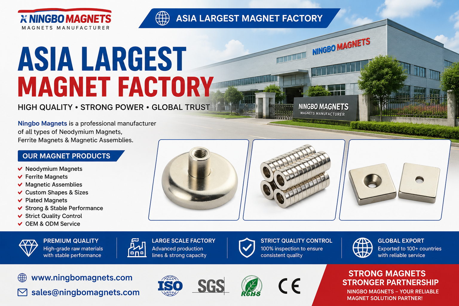 Ferrite Magnet Factory in China